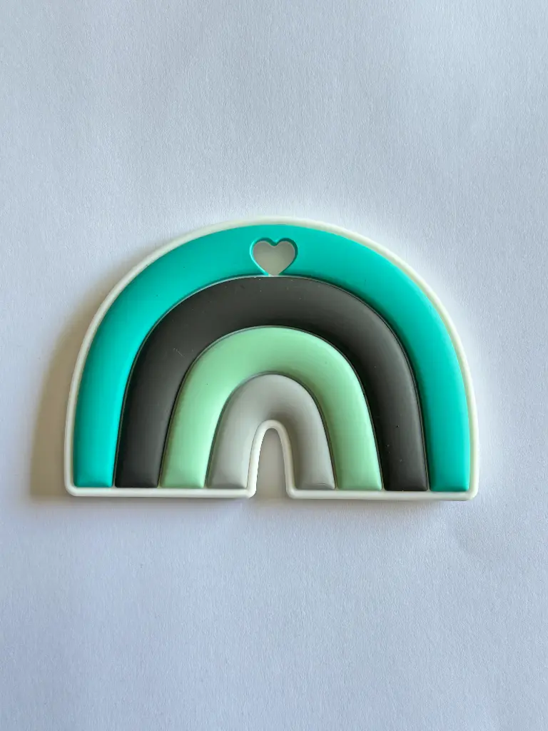 Mordedor arcoíris mint