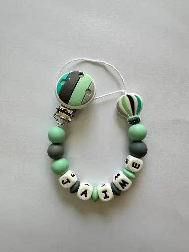 Chupetero globo verde