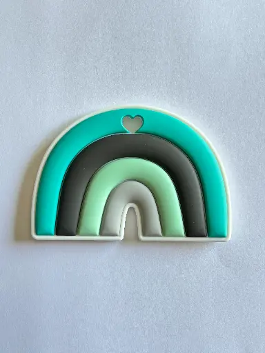 Mordedor arcoíris mint