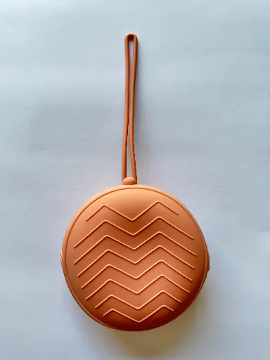 Portachupetes salmón